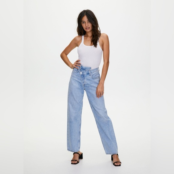 Agolde crisscross jeans - Picture 2 of 4